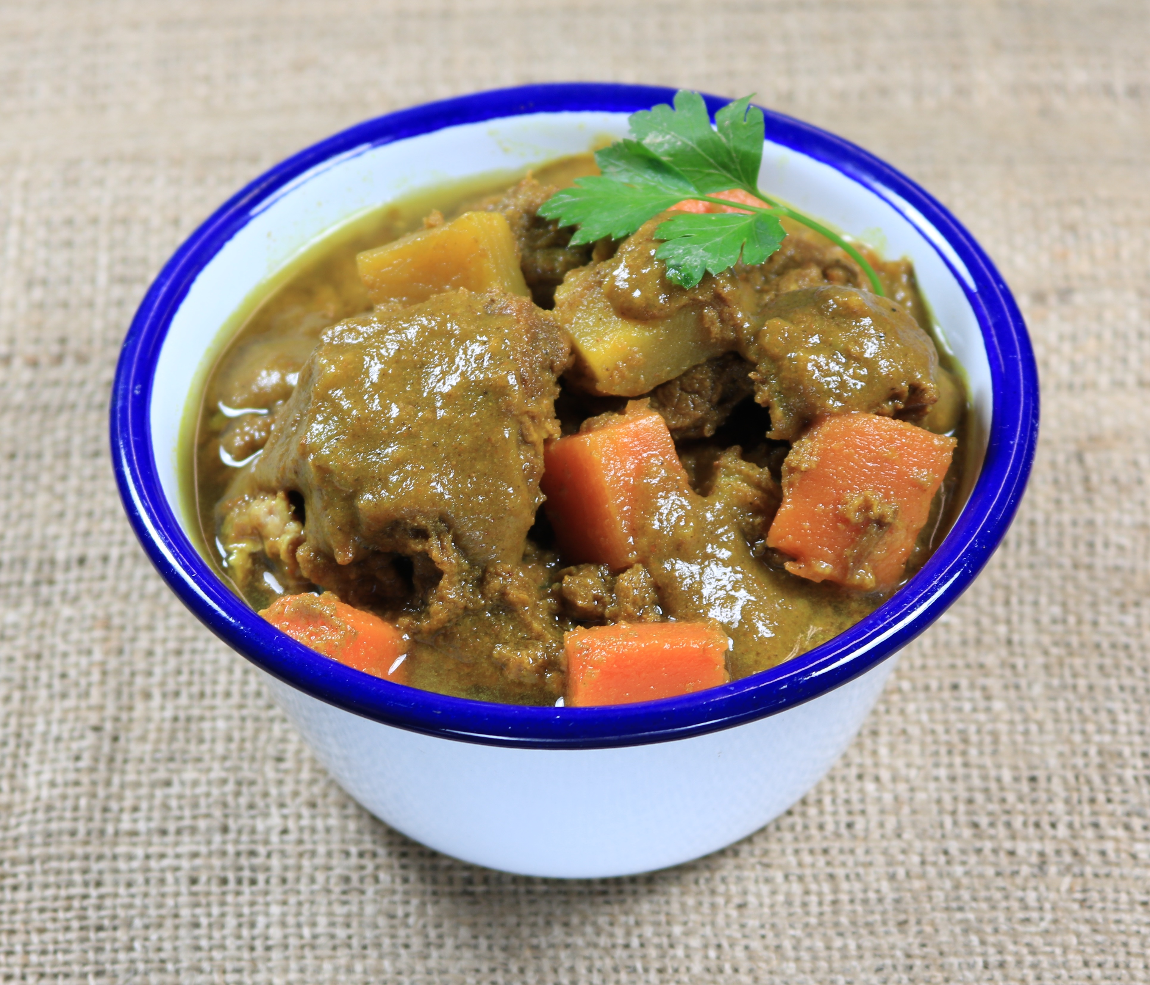 Irie Eats Curried Mutton